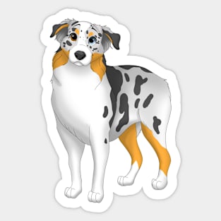 Australian Shepherd Dog Sticker